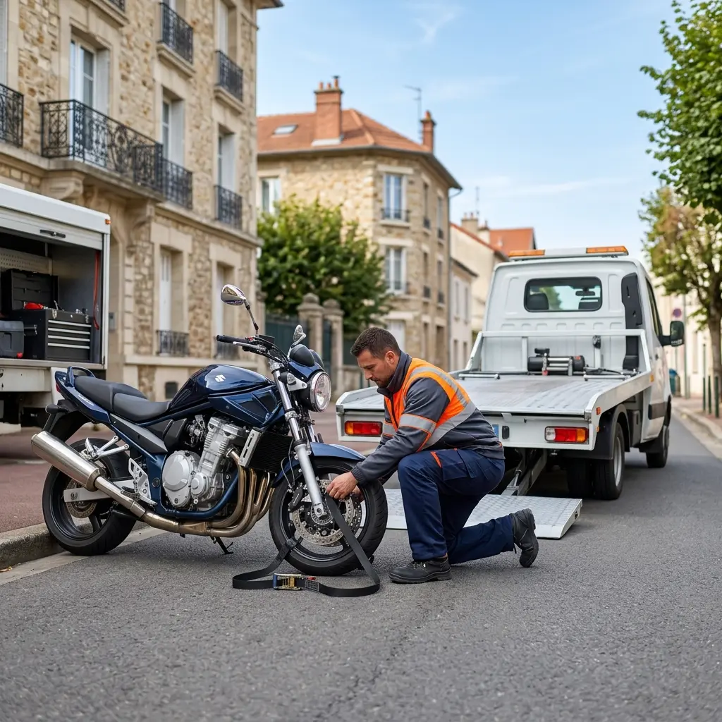 Besoin d'un dépannage moto rapide à Viroflay ?