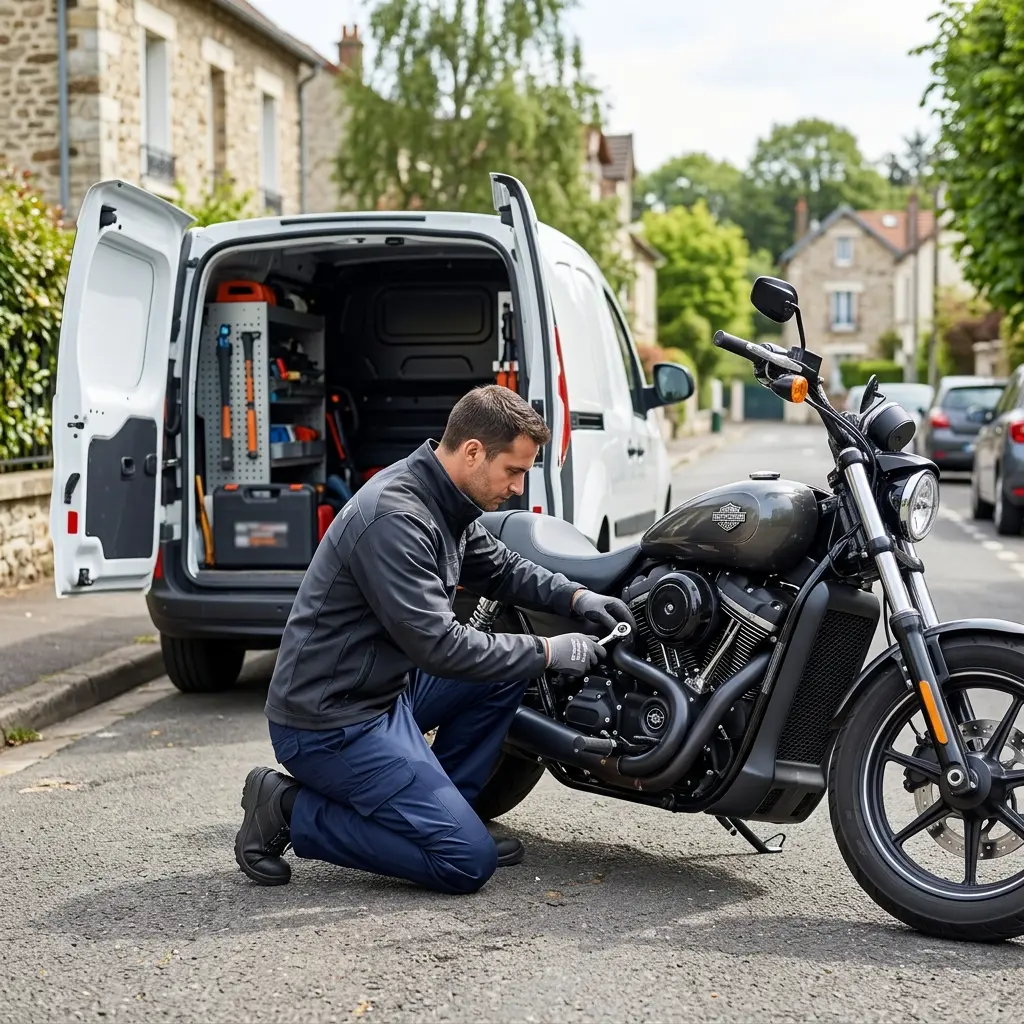 Une assistance moto sereine et professionnelle à chaque instant