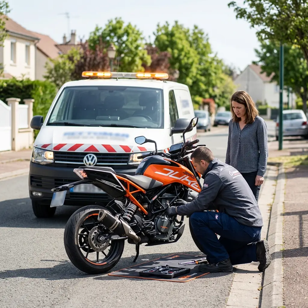 Dépannage moto Achères (78260)