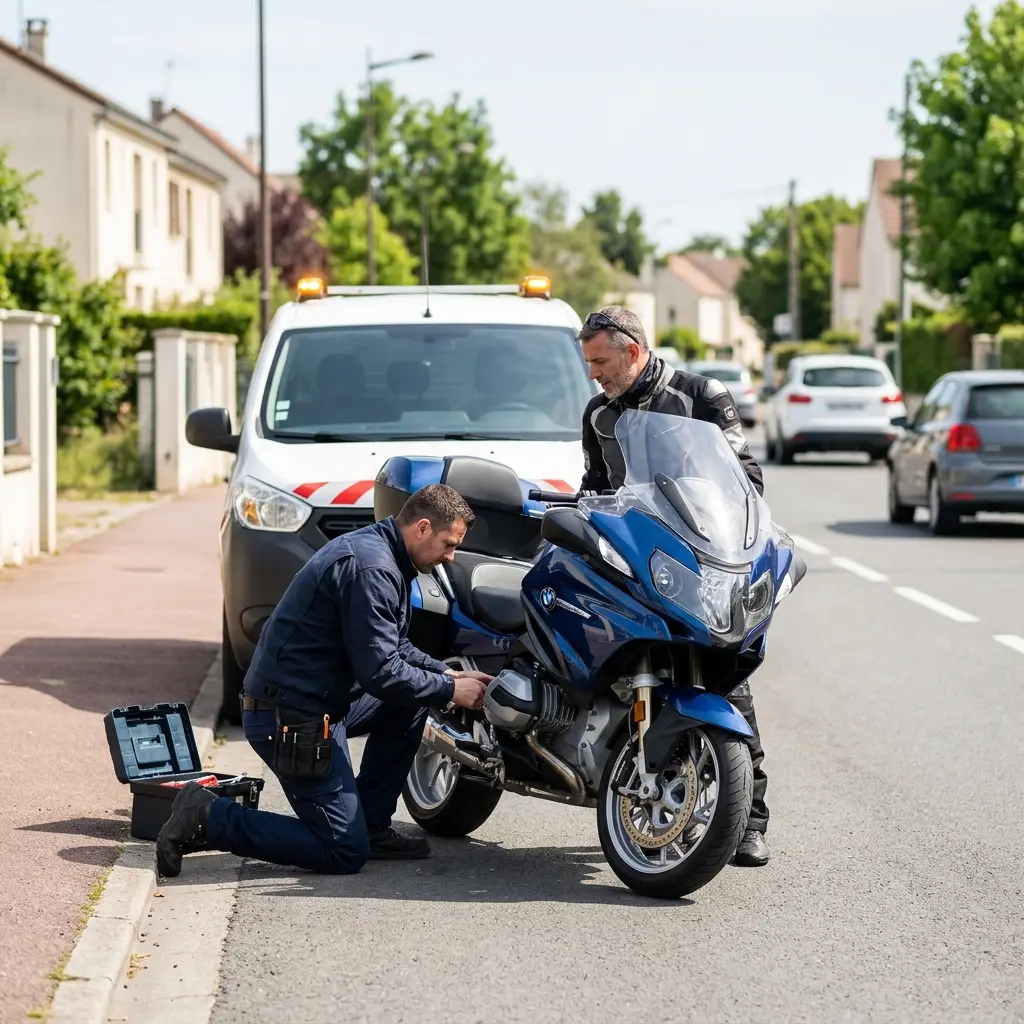 Dépannage moto Guyancourt (78280)
