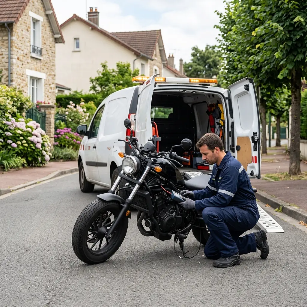 Dépannage moto Croissy-sur-Seine (78290)