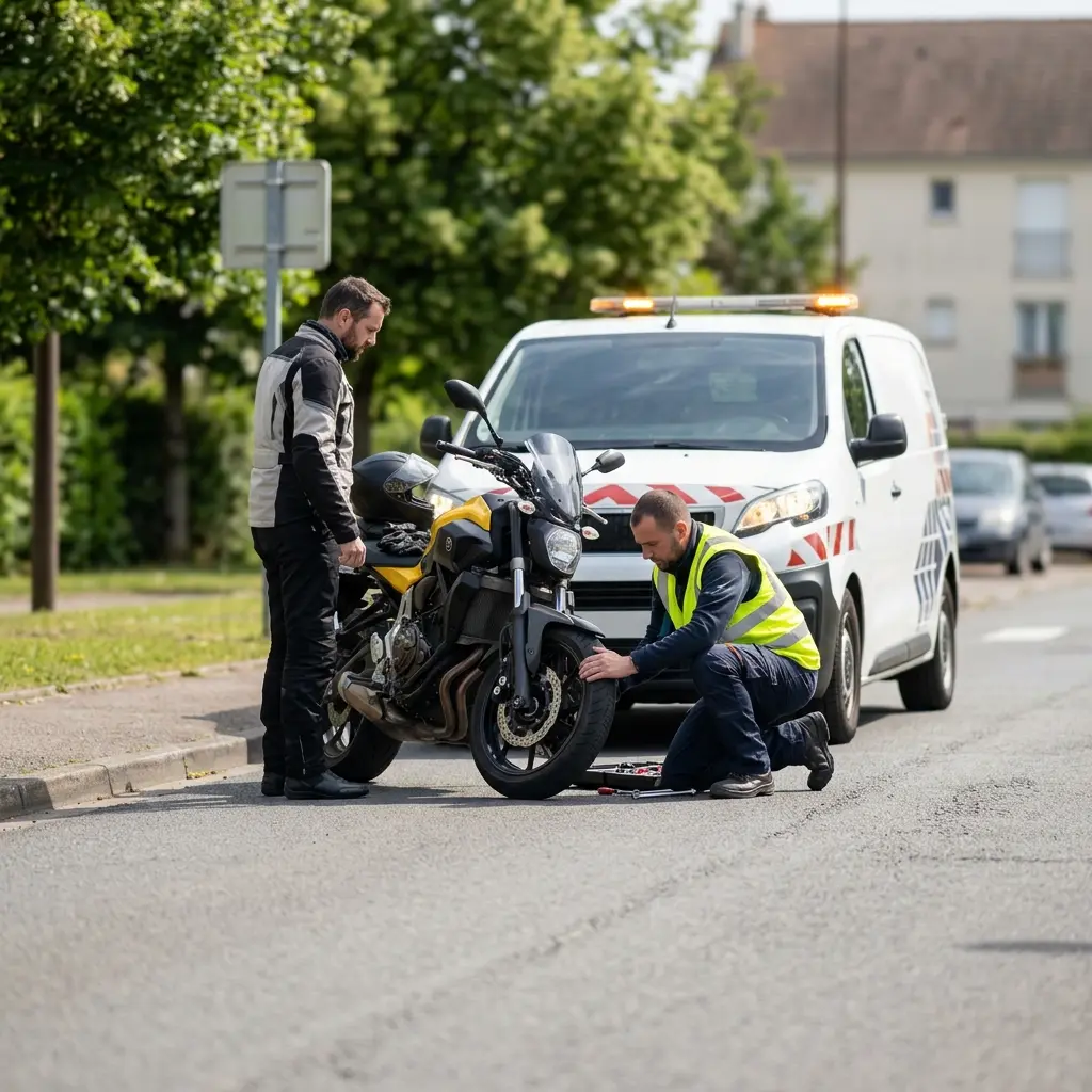 Les bons gestes à adopter lors d'une panne de moto