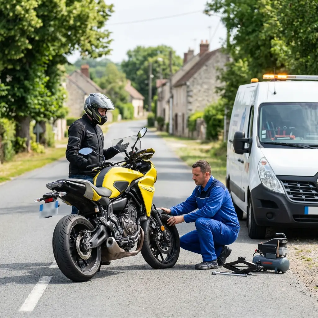 Un service de remorquage moto professionnel et disponible