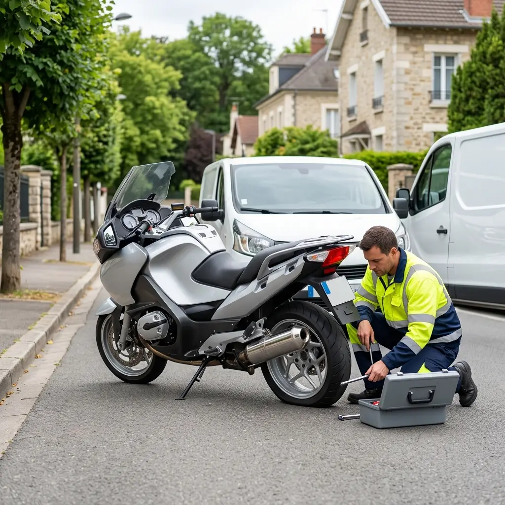 Comment réagir en cas de panne de moto à Montesson ?