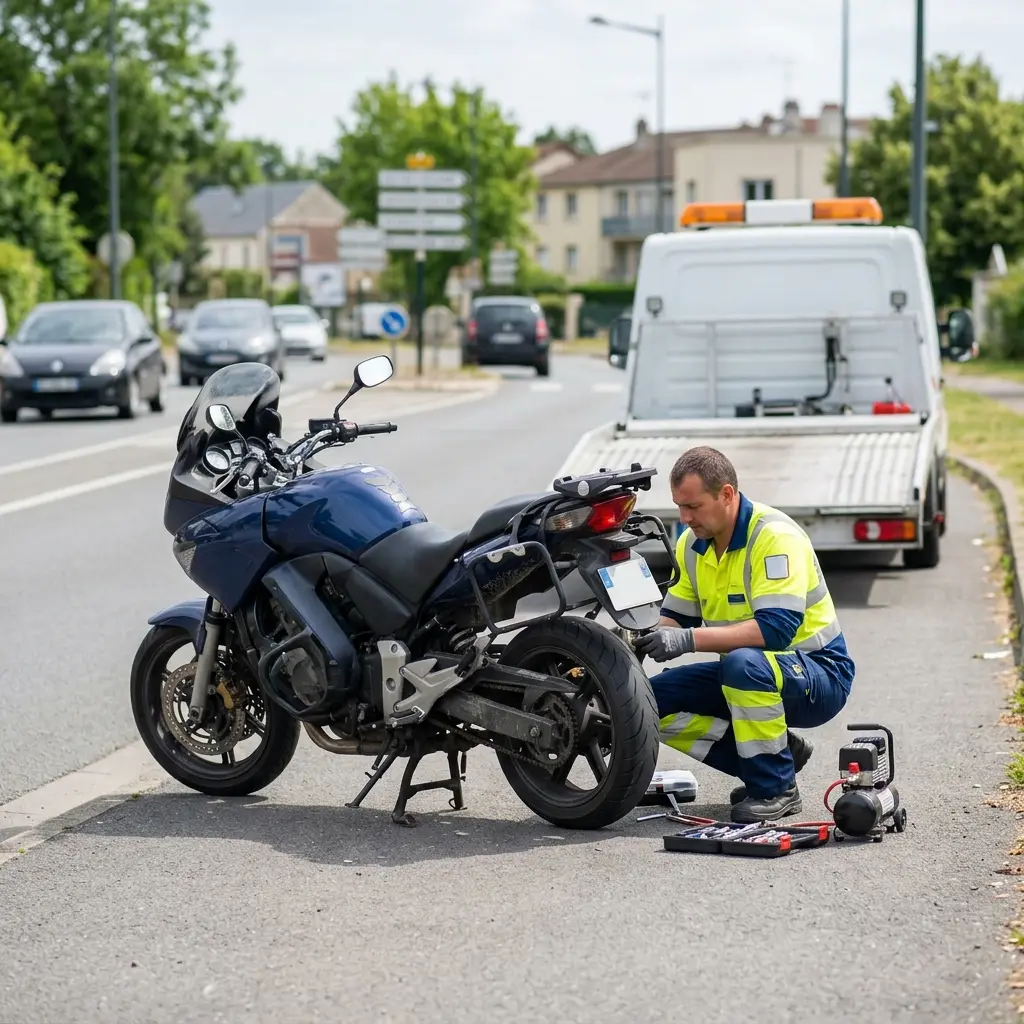 Un accompagnement serein pour tous les motards de la commune