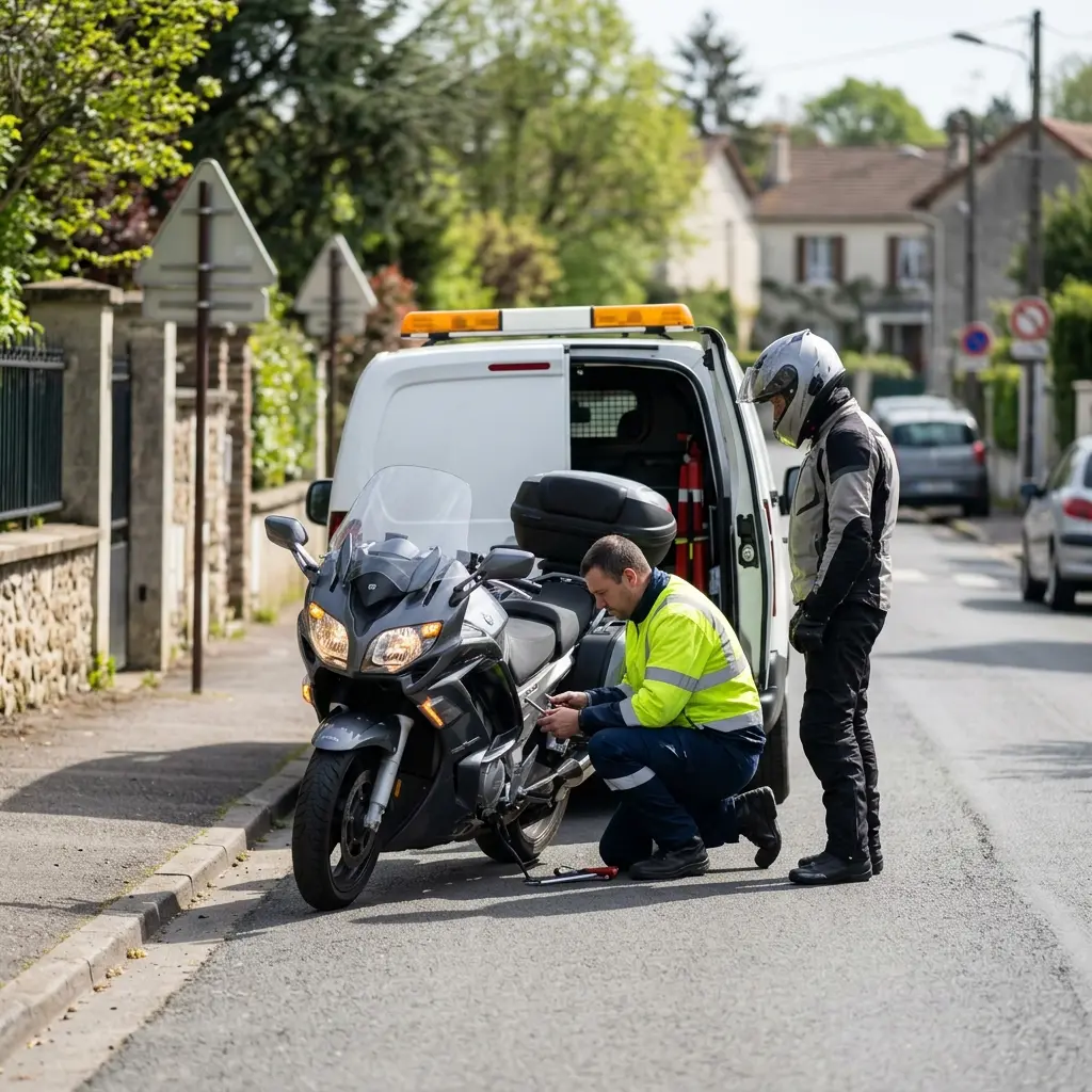 Dépannage moto Bougival (78380)