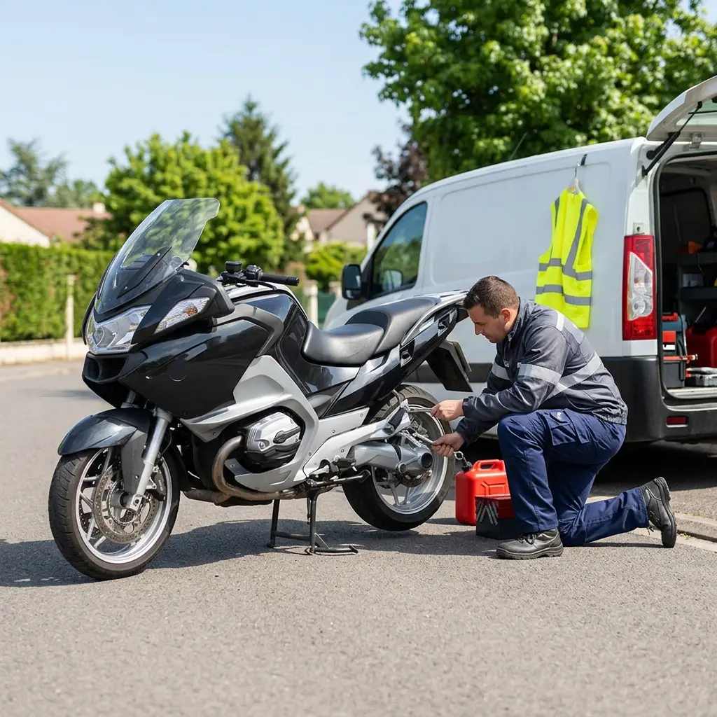 Dépannage moto Bois-d'Arcy (78390)