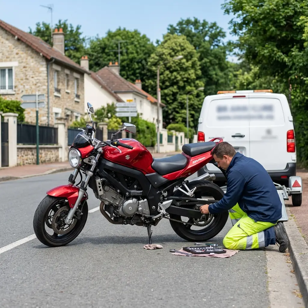 Un service de dépannage moto fiable et transparent