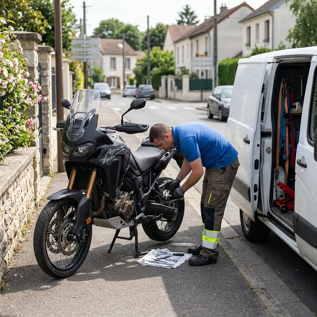 Une prise en charge technique et sécurisée de votre moto