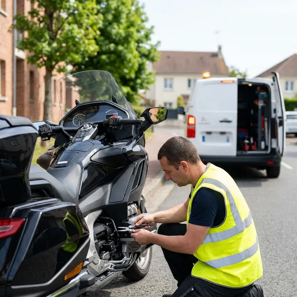 Dépannage moto Carrières-sur-Seine (78420)