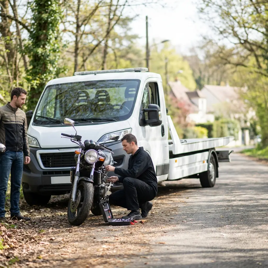 Besoin d'un dépannage moto rapide à Louveciennes ?