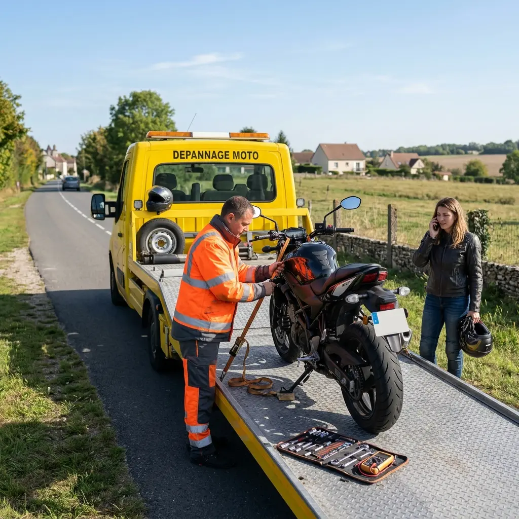 Les bons gestes en cas de panne de moto à Villepreux