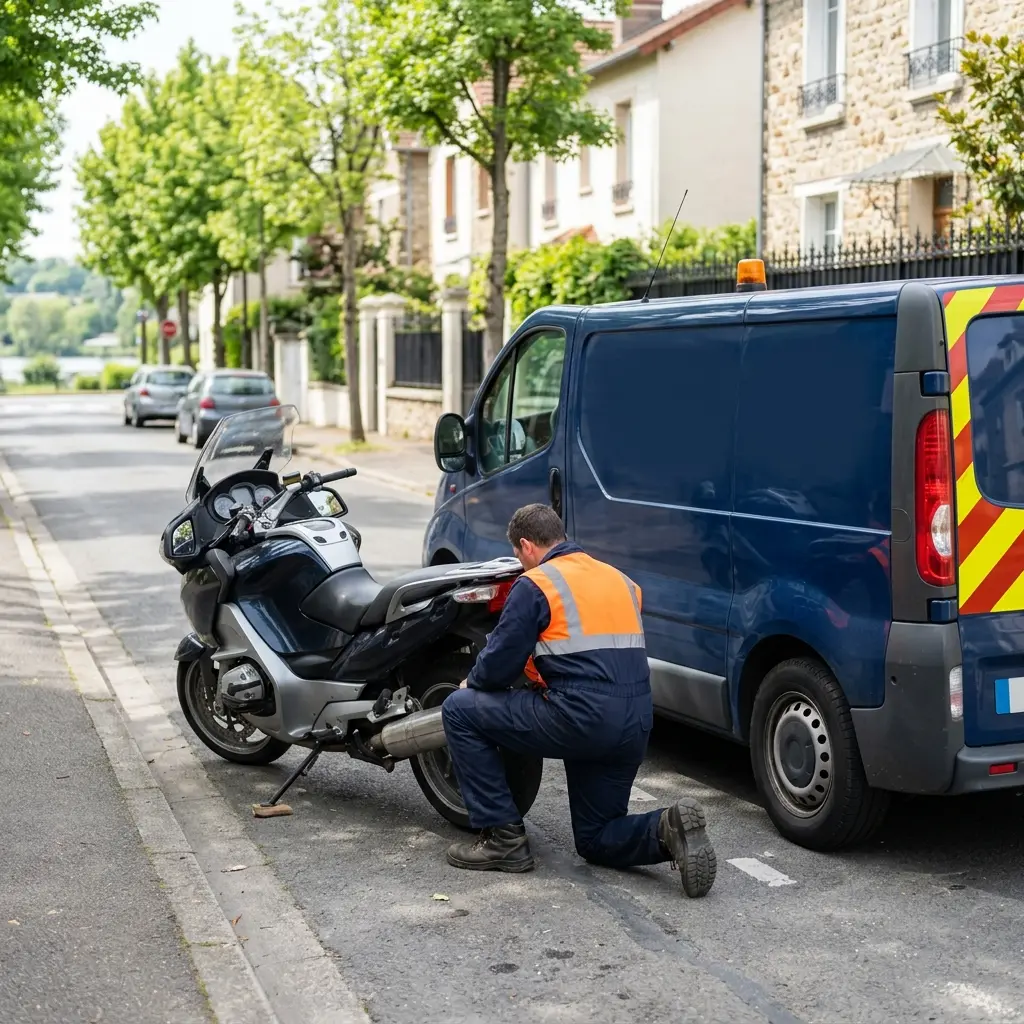 Un service de dépannage fiable et transparent pour votre moto