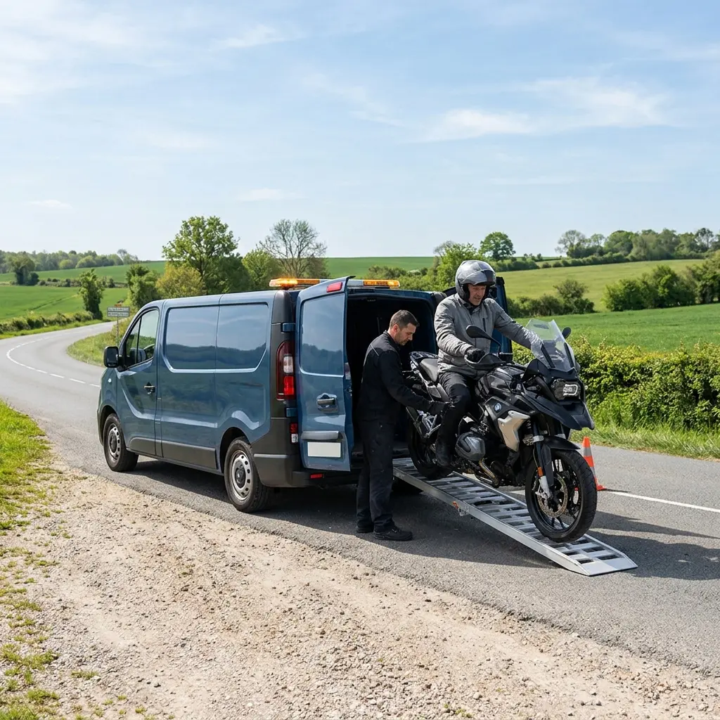 Pourquoi nous solliciter pour votre dépannage moto à Montfort-l'Amaury