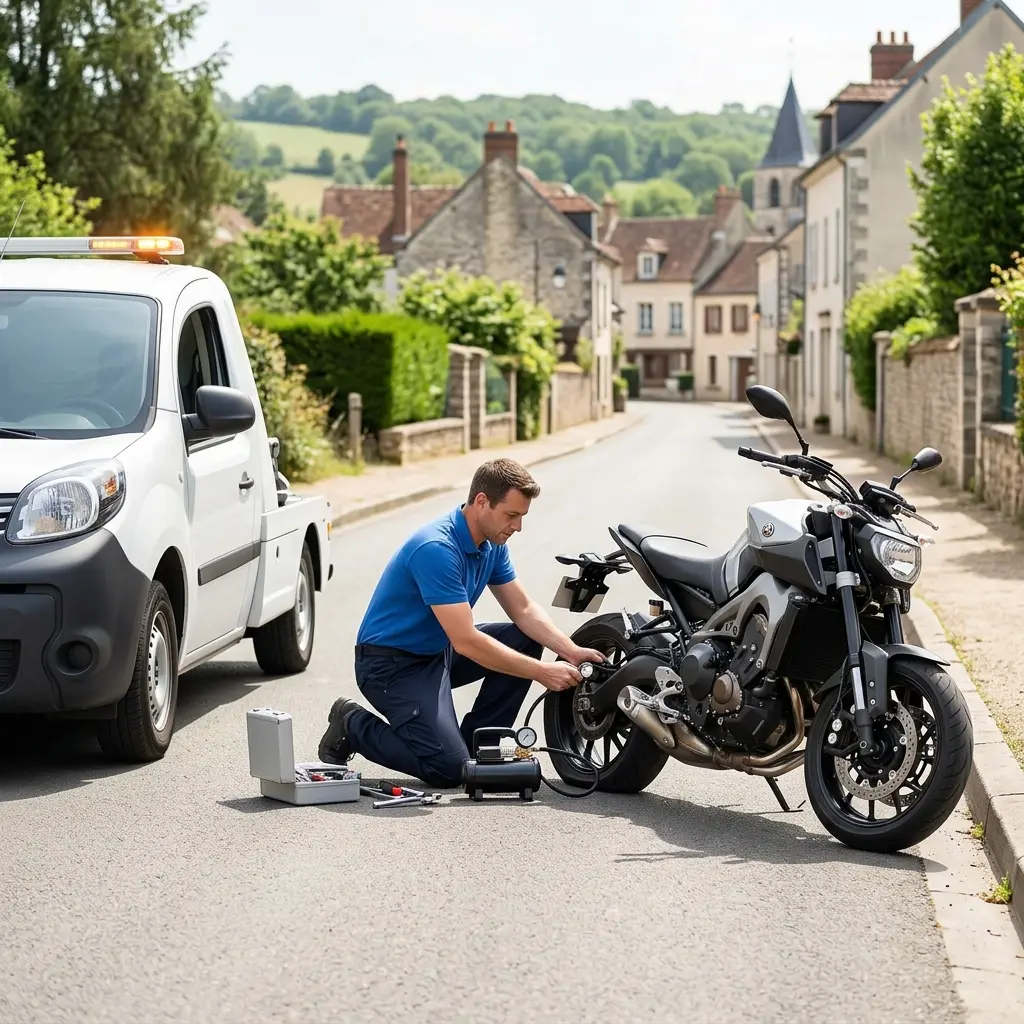 Dépannage moto Montfort-l'Amaury (78490)