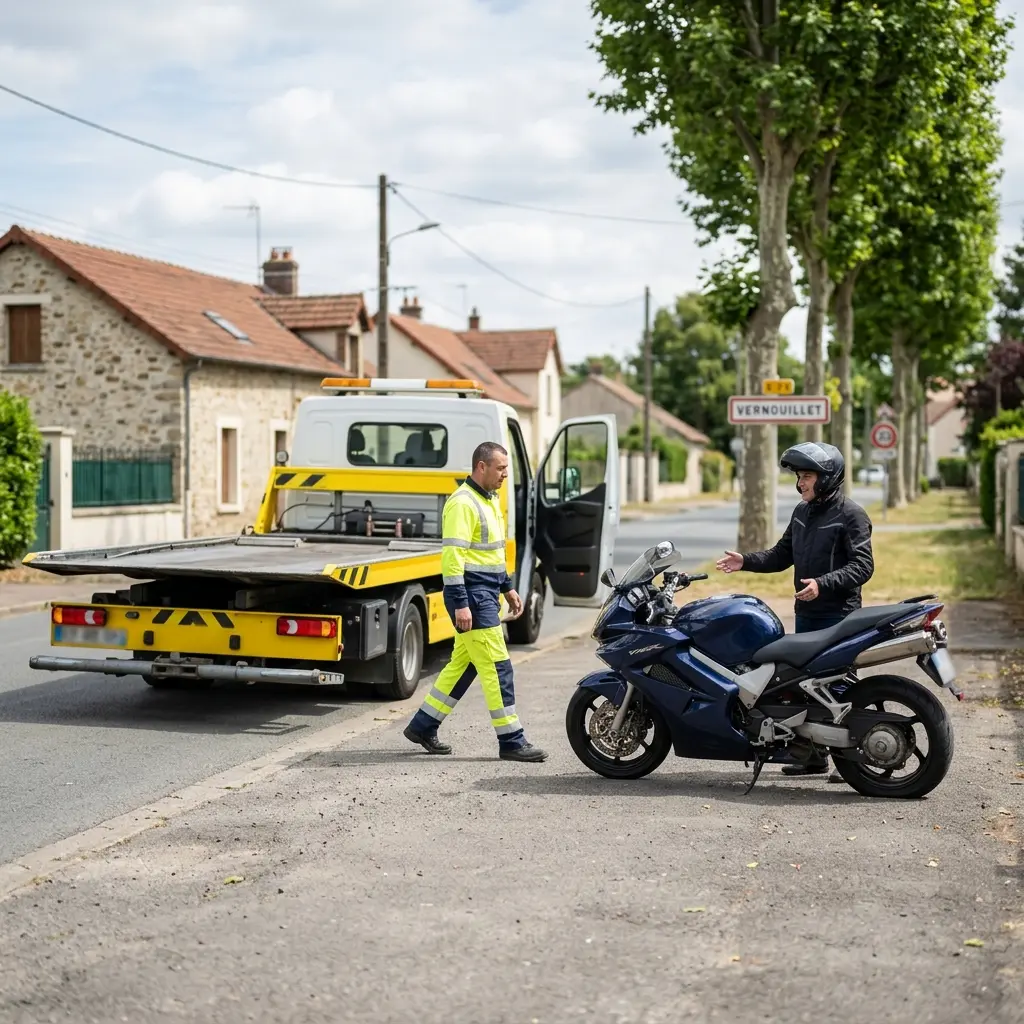 Précautions lors d'une panne