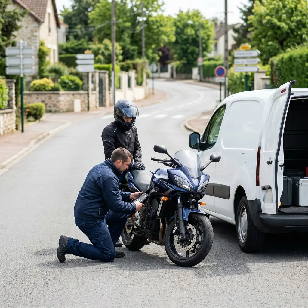 Dépannage moto Andrésy (78570)