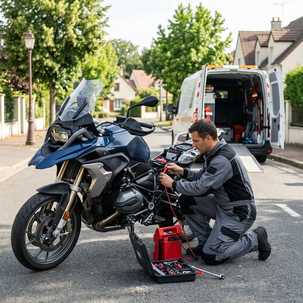 Les bons gestes à adopter en cas de panne de moto