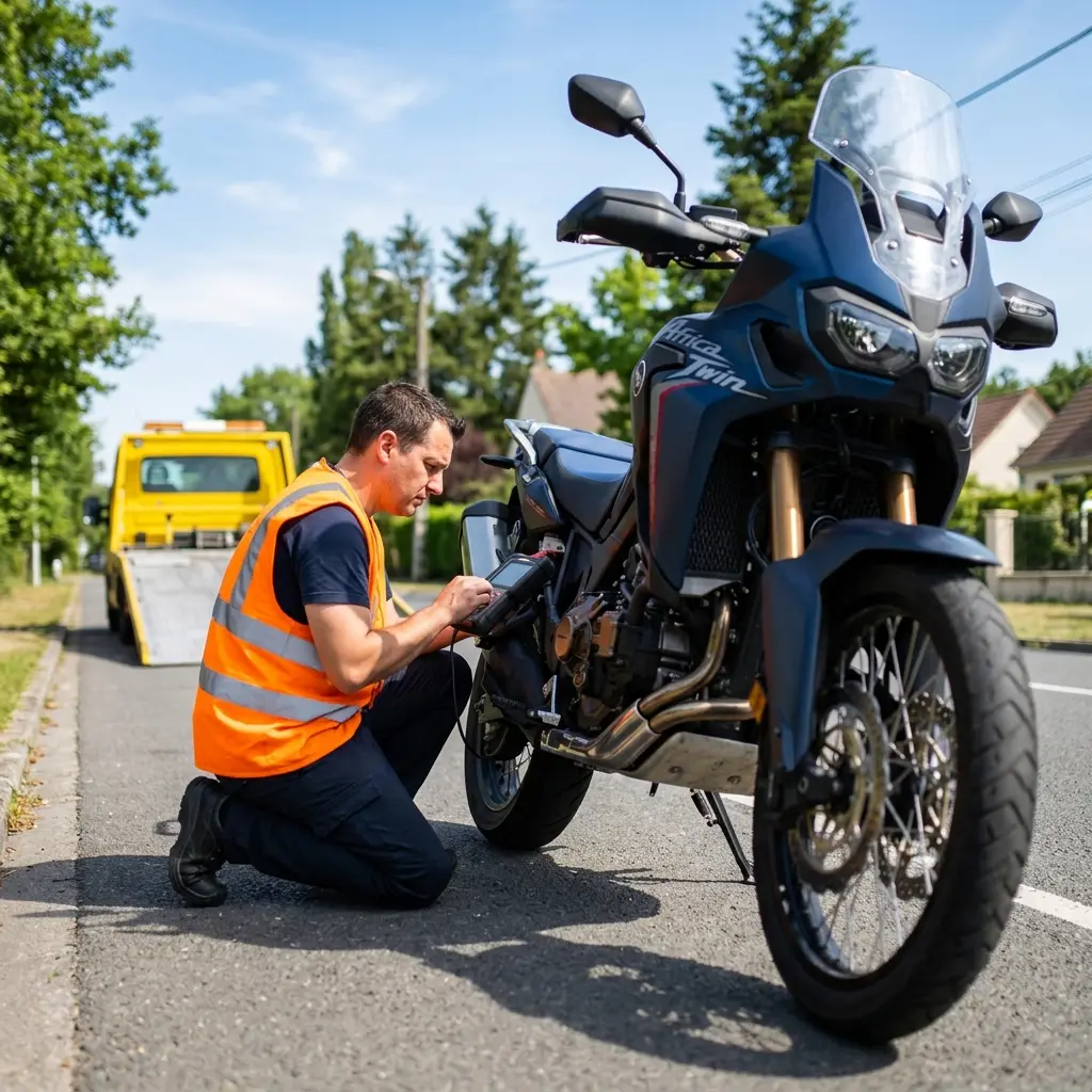 Votre dépannage moto à Étang-la-Ville