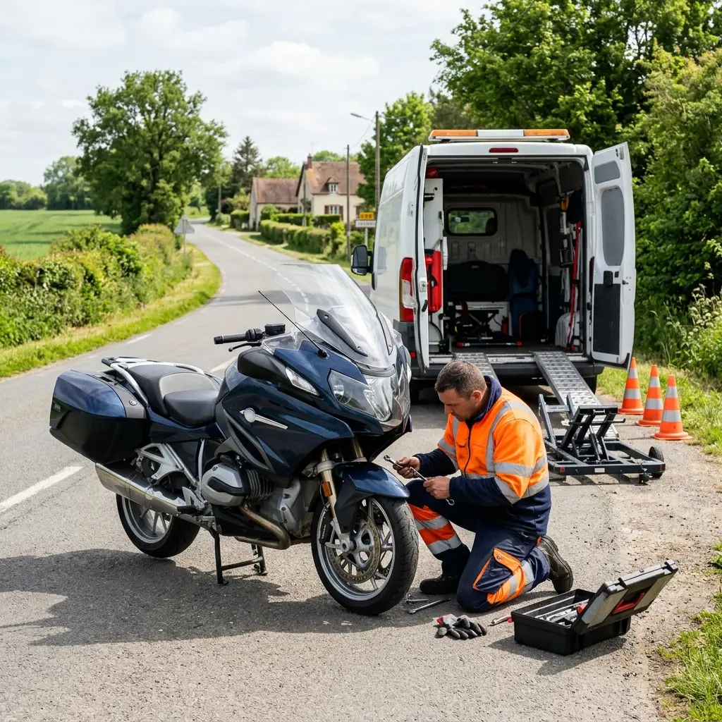 Dépannage moto Étang-la-Ville (78620)