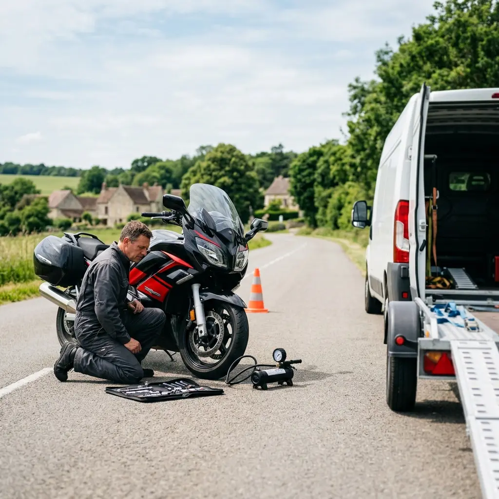 Dépannage moto Morainvilliers (78630)