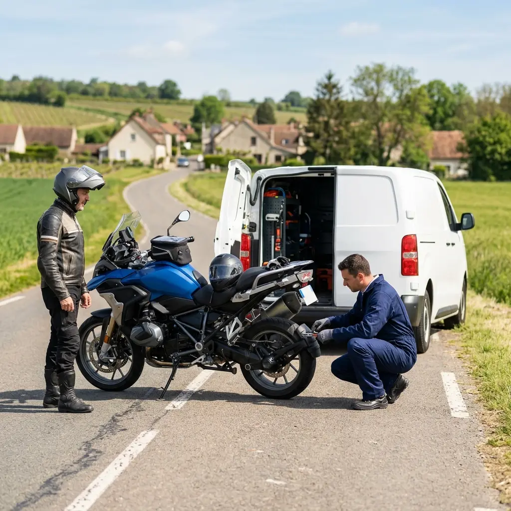 Dépannage moto Neauphle-le-Château (78640)