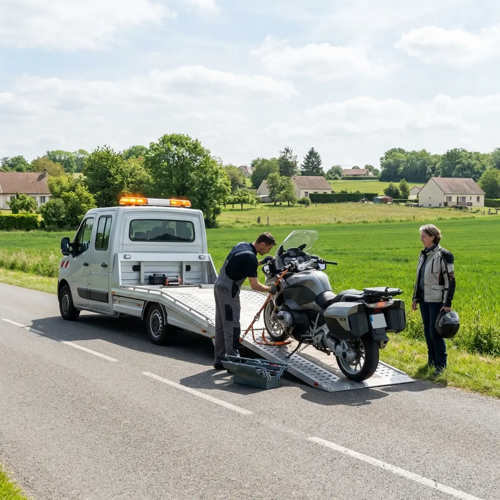 Les bons gestes à adopter lors d'une panne de deux-roues