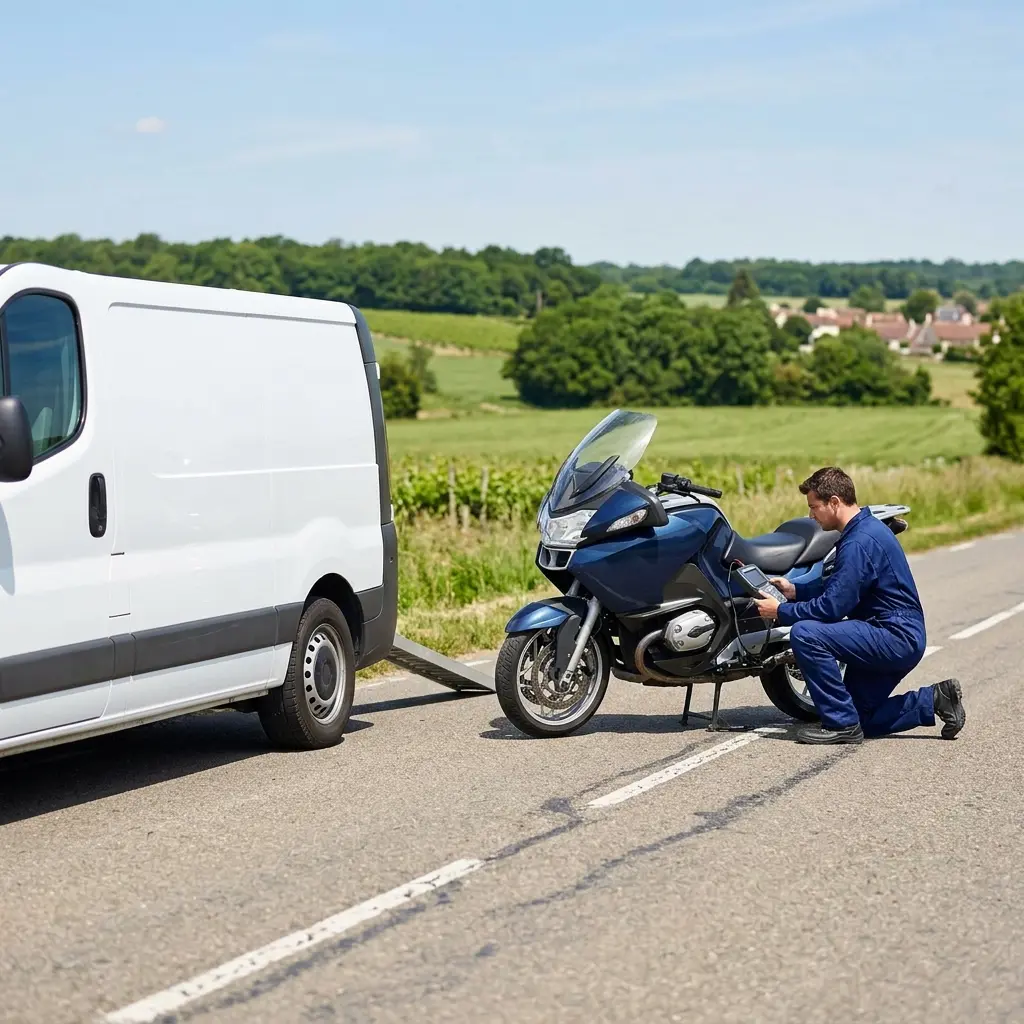 Notre approche pour un dépannage moto efficace