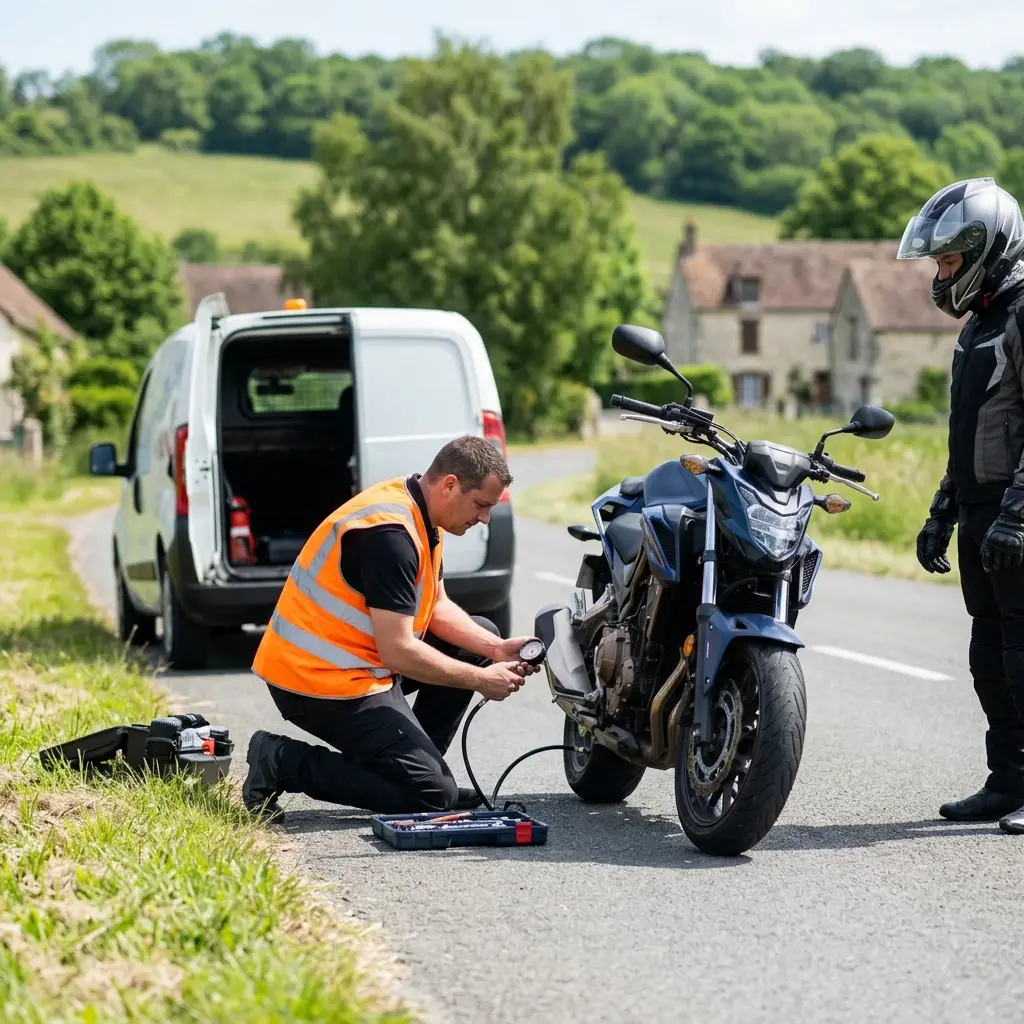 Comment réagir en cas de panne de moto à Villennes-sur-Seine ?