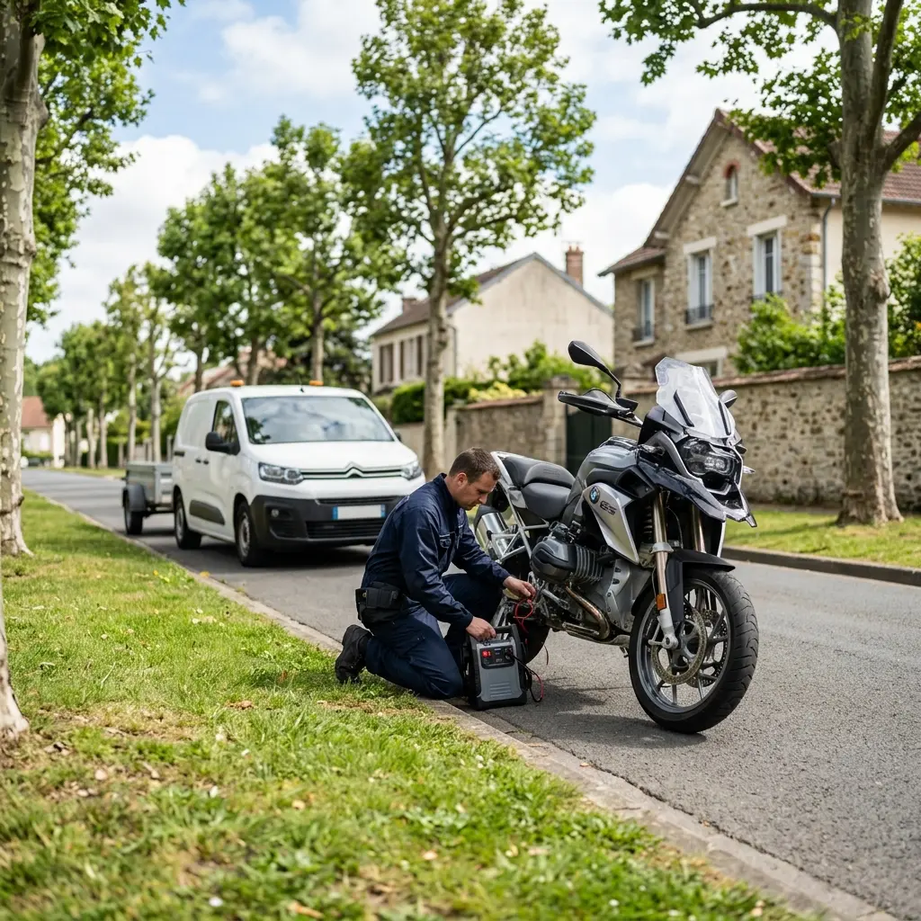 Dépannage moto Villennes-sur-Seine (78670)