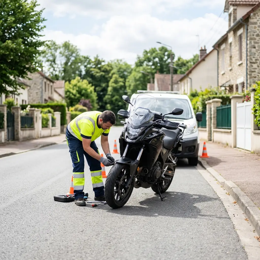 Les bons réflexes en cas de panne de deux-roues à Épône