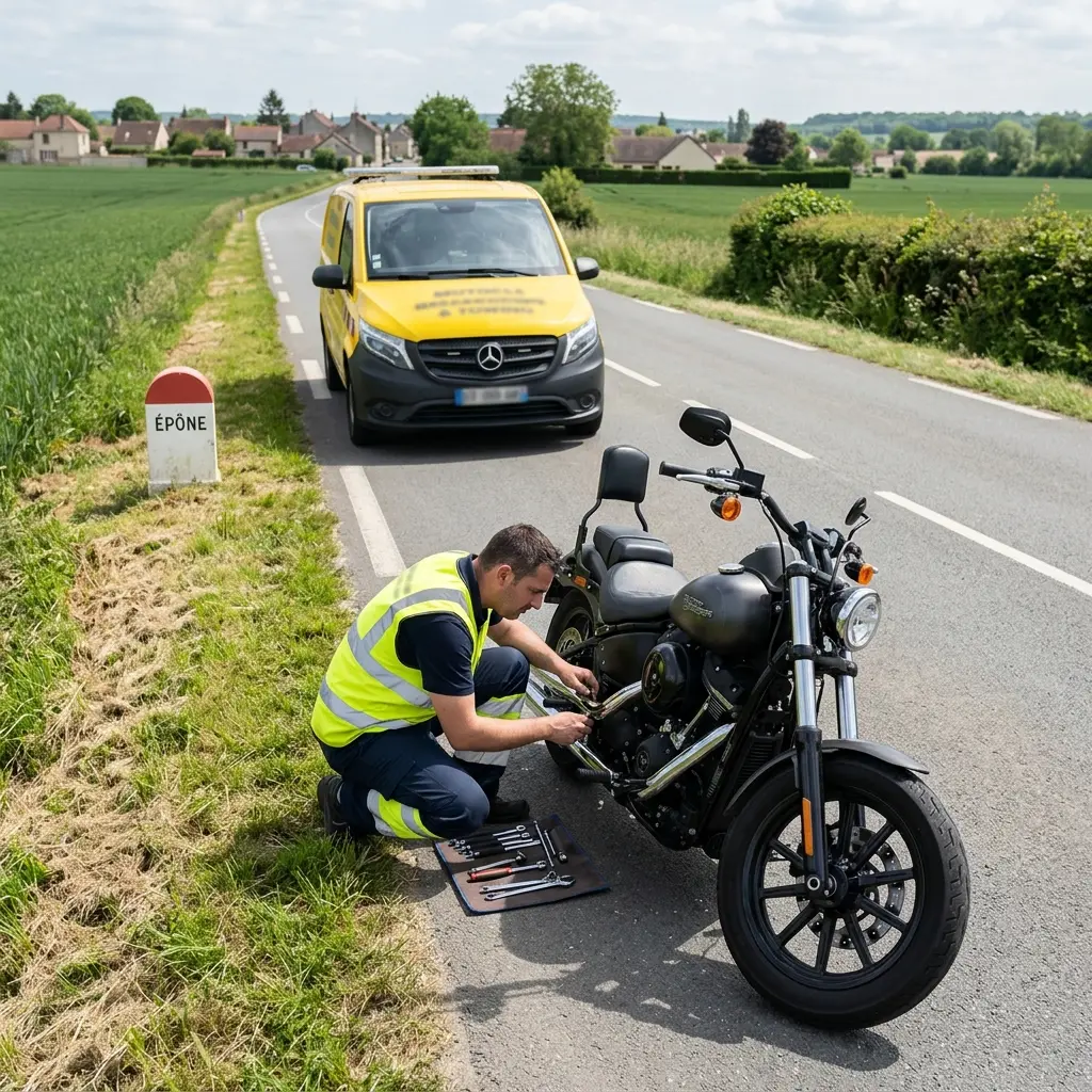 Un service de remorquage moto transparent et professionnel