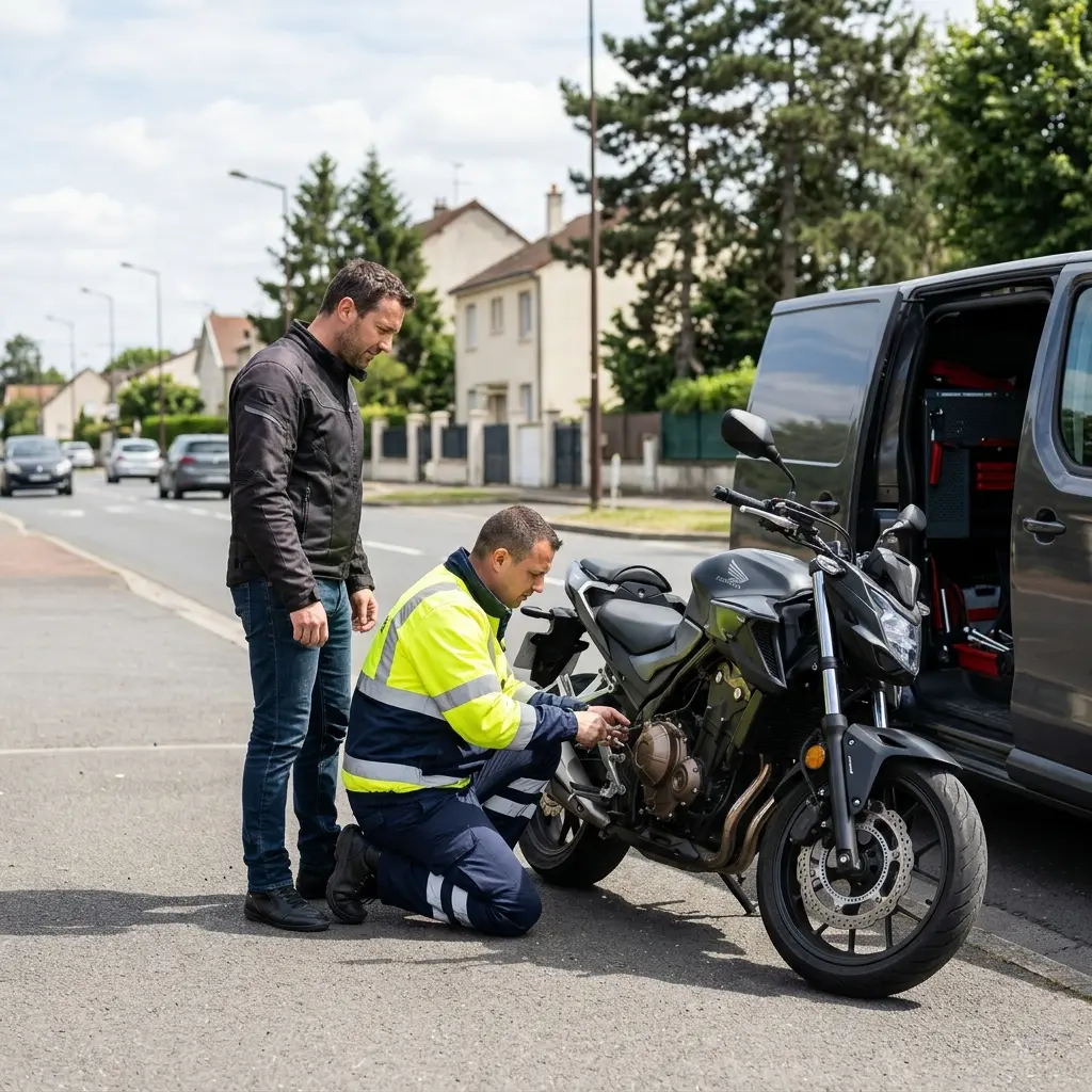 Dépannage moto Conflans-Sainte-Honorine (78700)