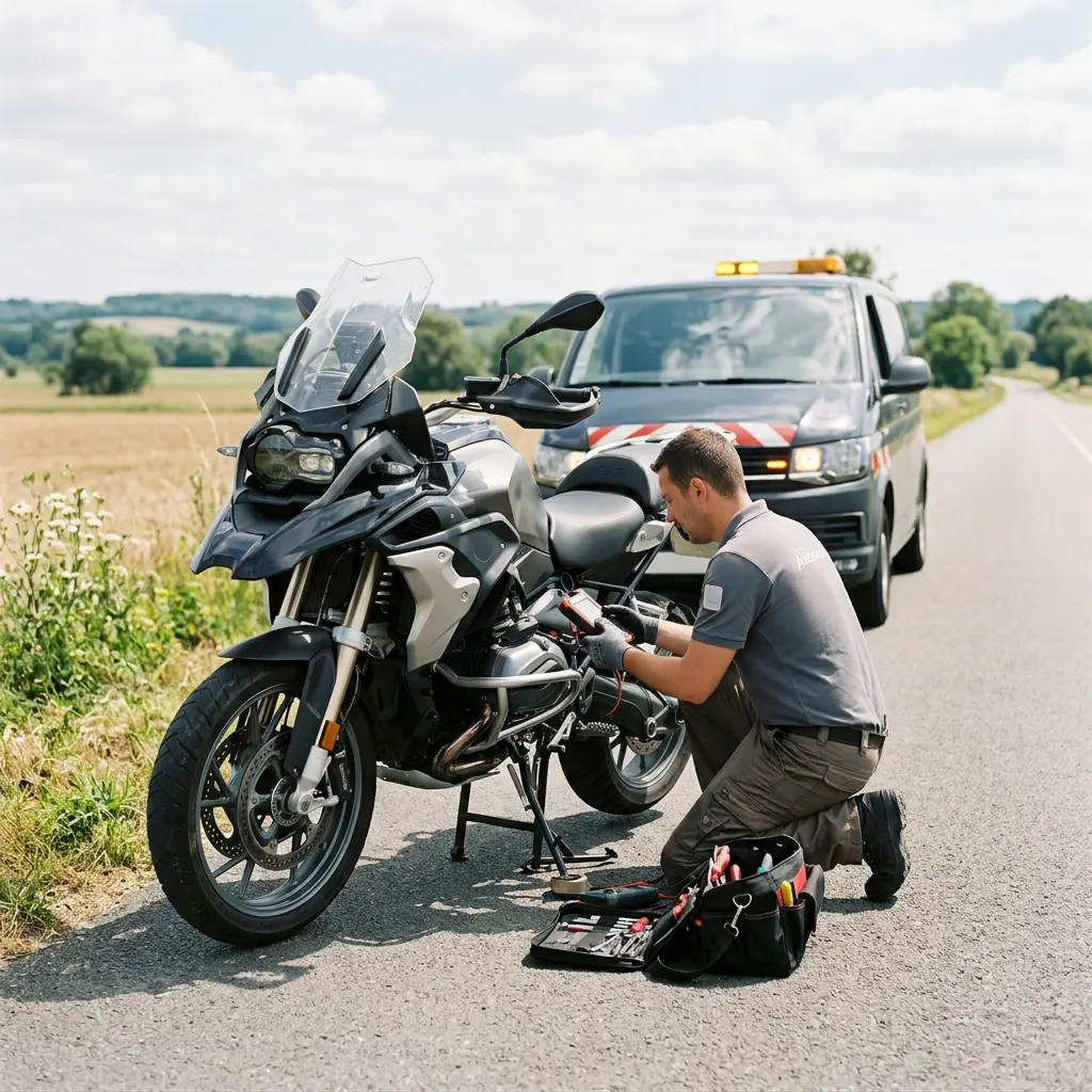 Les gestes essentiels en cas de panne sur votre deux-roues