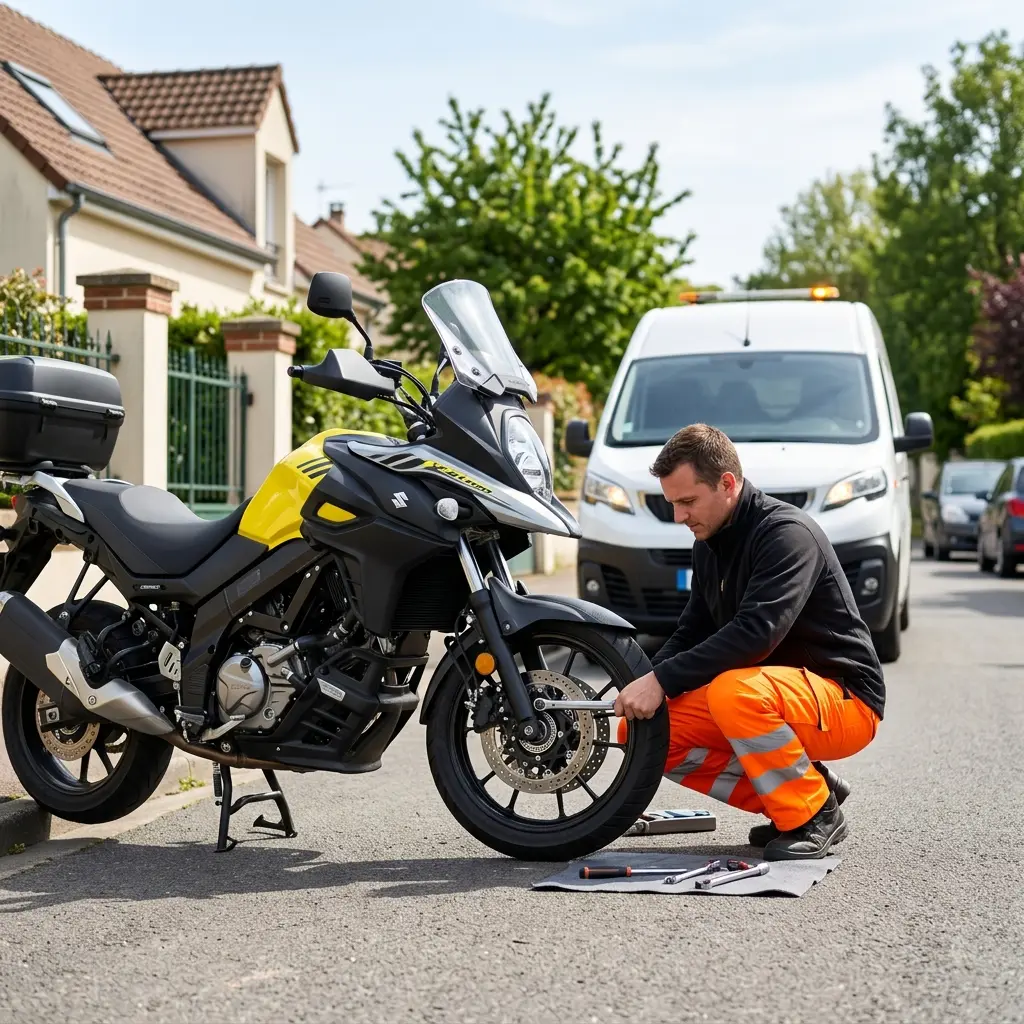 Un service de remorquage fiable pour vos deux-roues