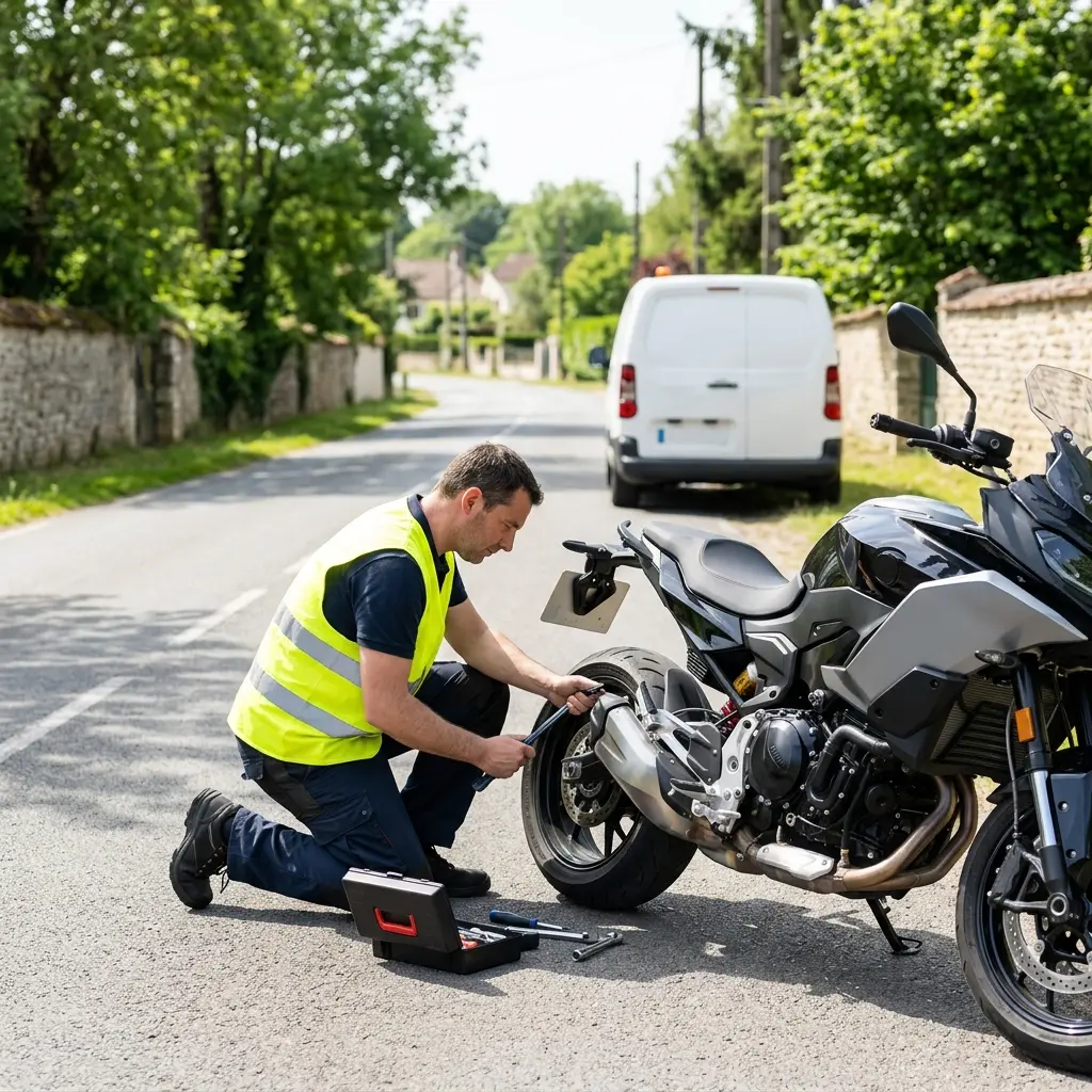 Les bons réflexes en cas de panne de moto à Mareil-Marly