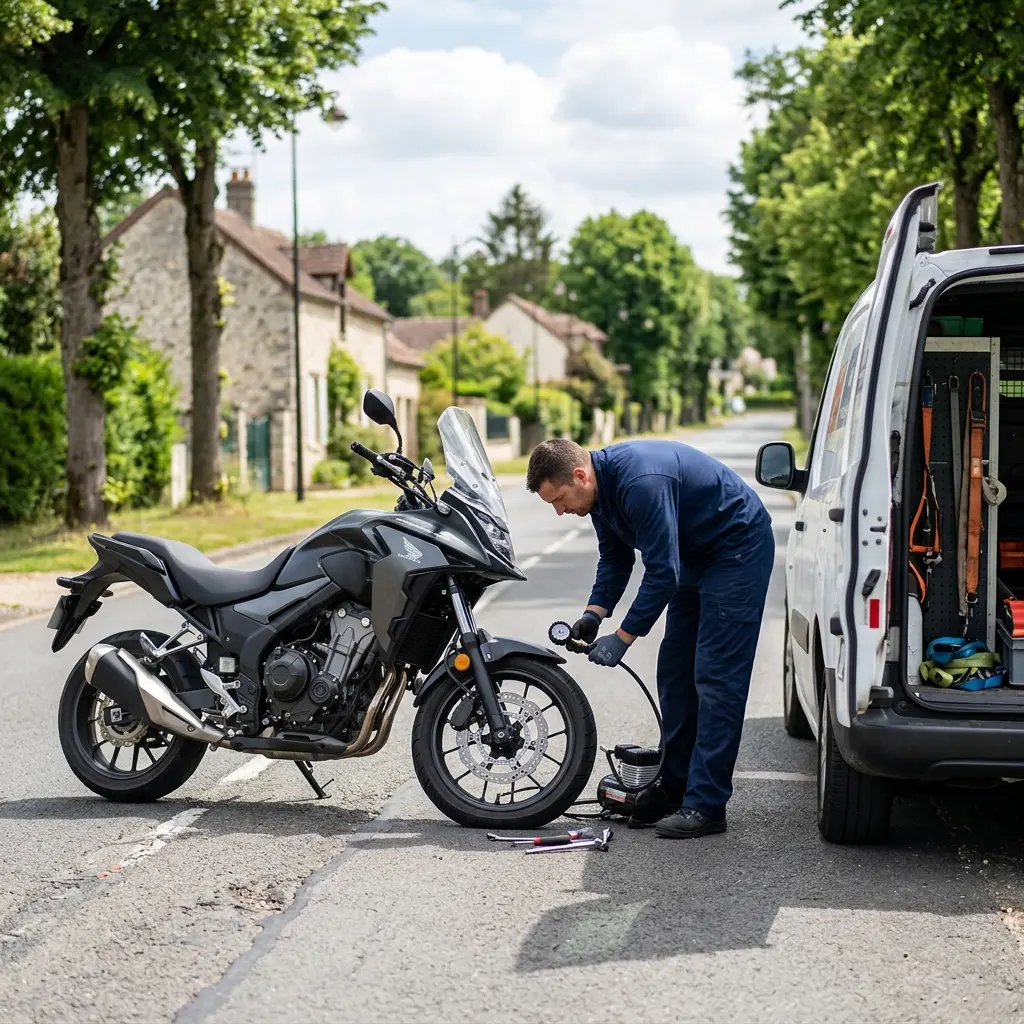 Un accompagnement serein pour tous les motards de la commune
