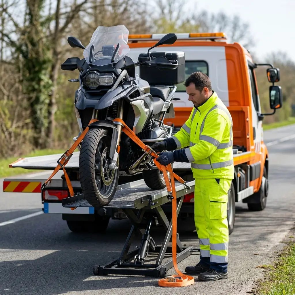 Comment se déroule le dépannage moto à Jouars-Pontchartrain ?