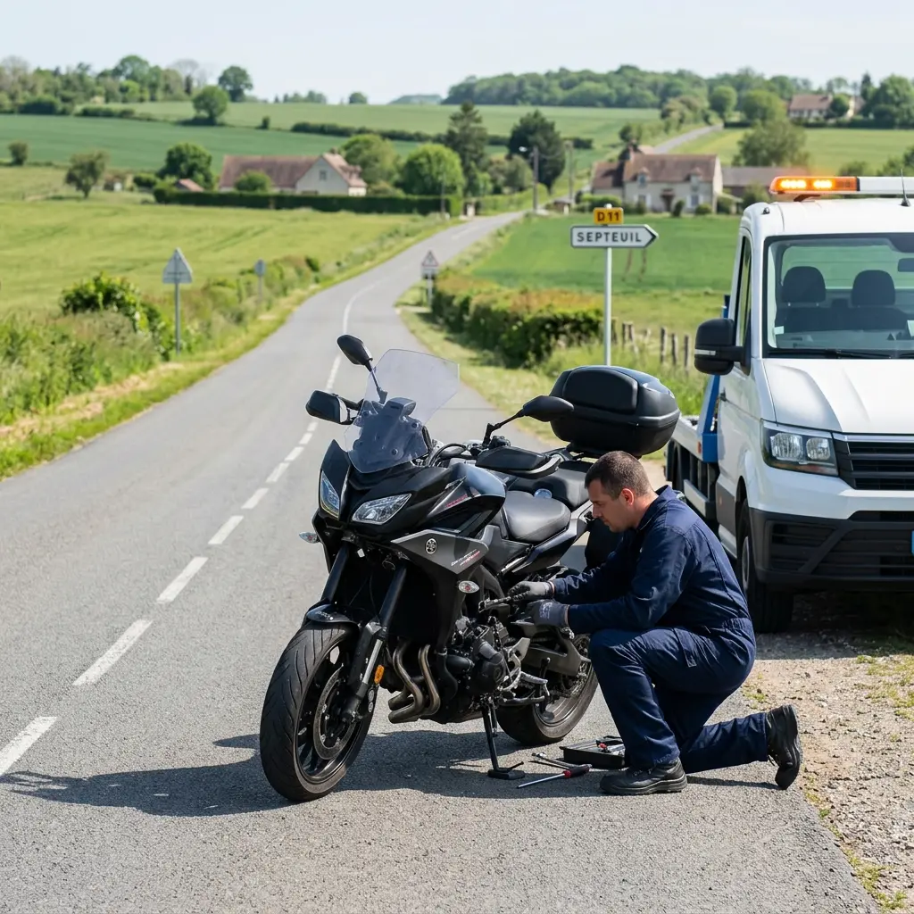 Dépannage moto Septeuil (78790)