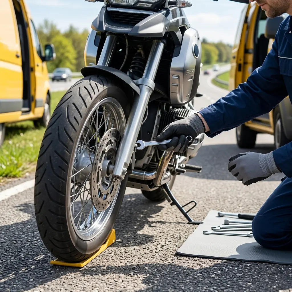 Besoin d'un dépannage moto rapide à Juziers ?