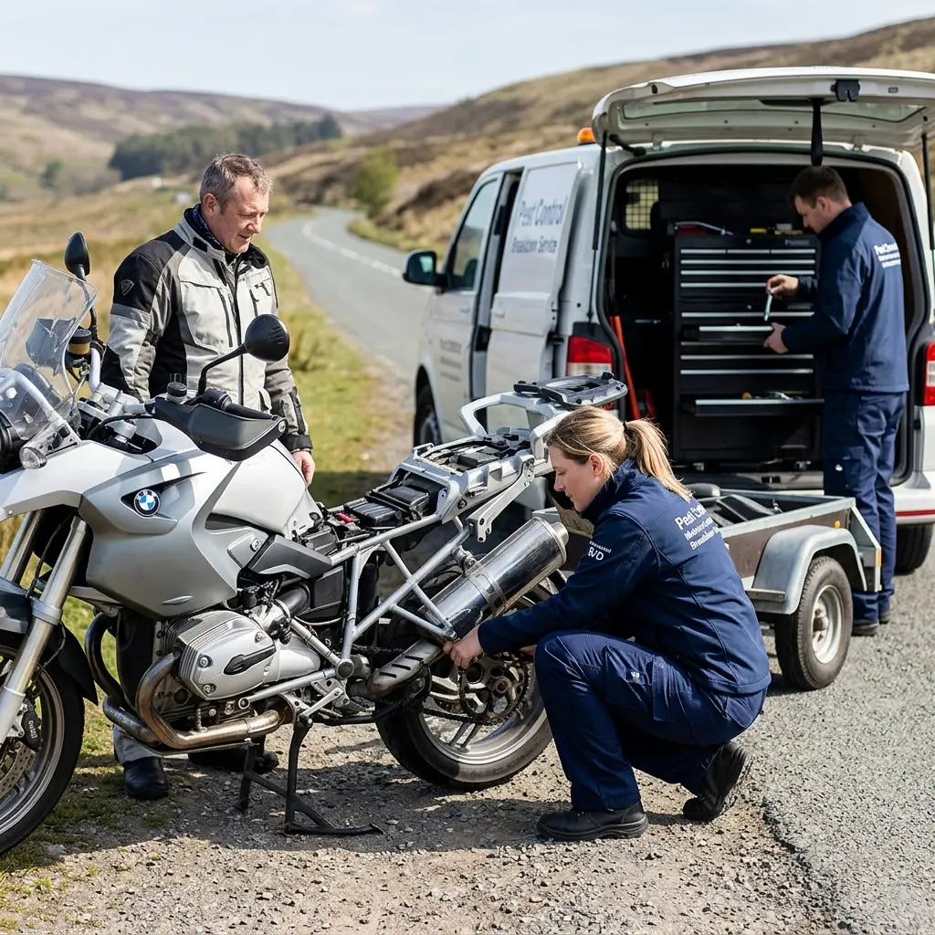 Besoin d'un dépannage moto rapide à Bonnelles ?