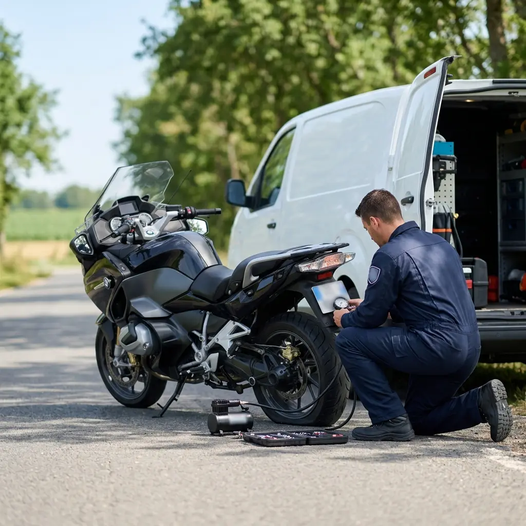 Les bons gestes à adopter en cas de panne de deux-roues