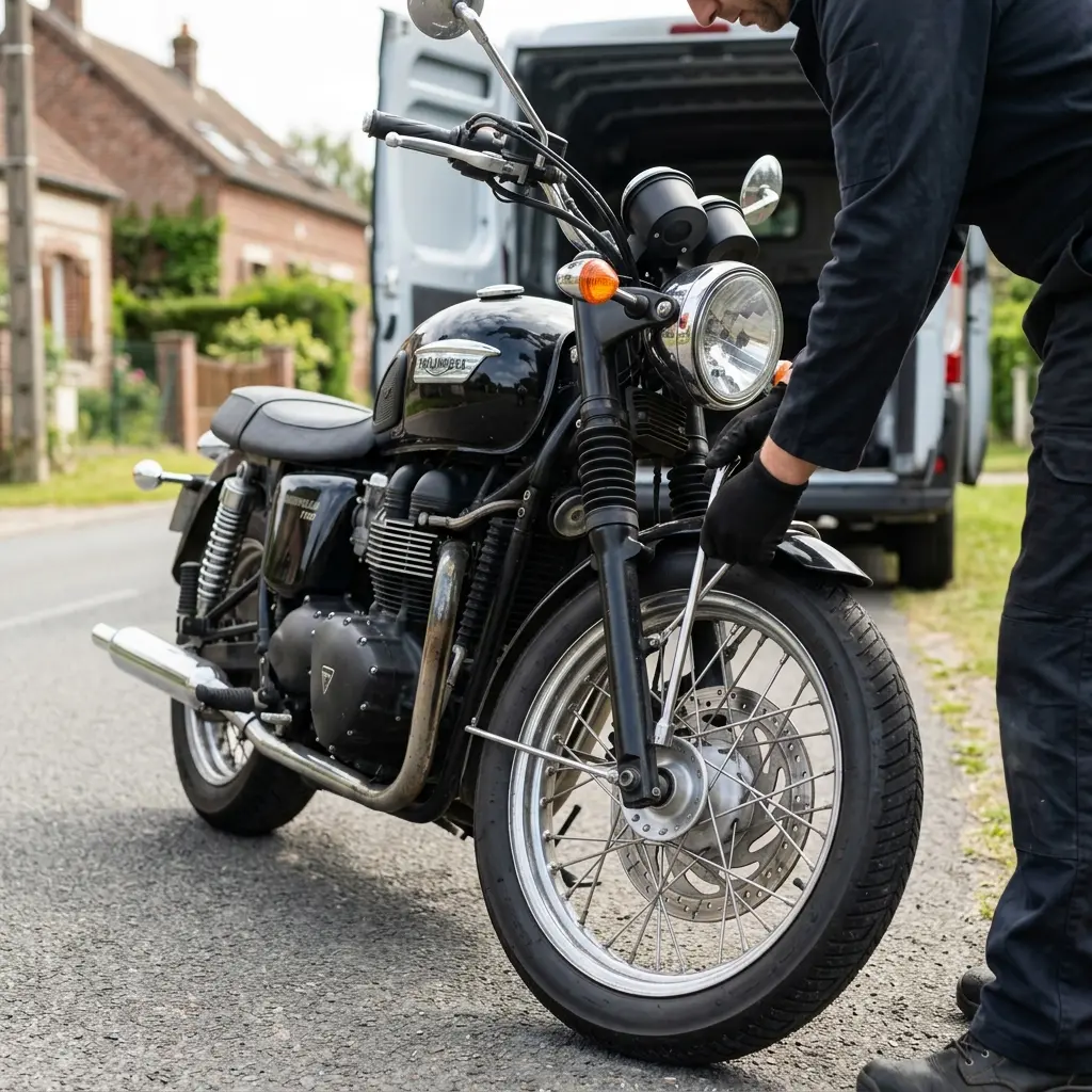 Besoin d'un dépannage moto urgent à Guerville ?