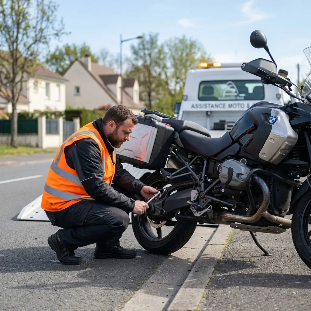 Dépannage moto Carrières-sous-Poissy (78955)