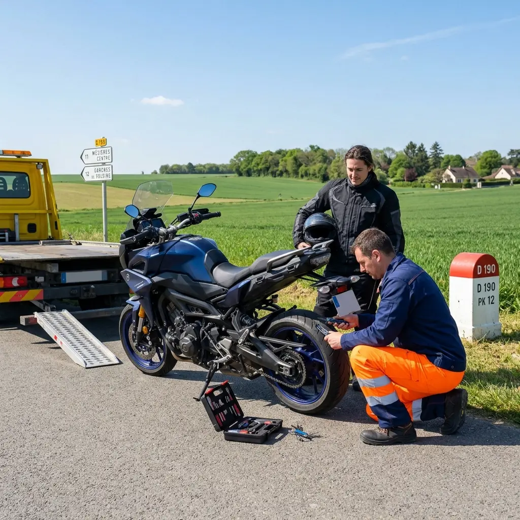 Besoin d'un dépannage moto à Mézières-sur-Seine ?