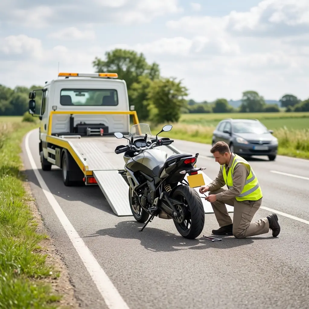 Les bons gestes à adopter lors d'une panne de deux-roues