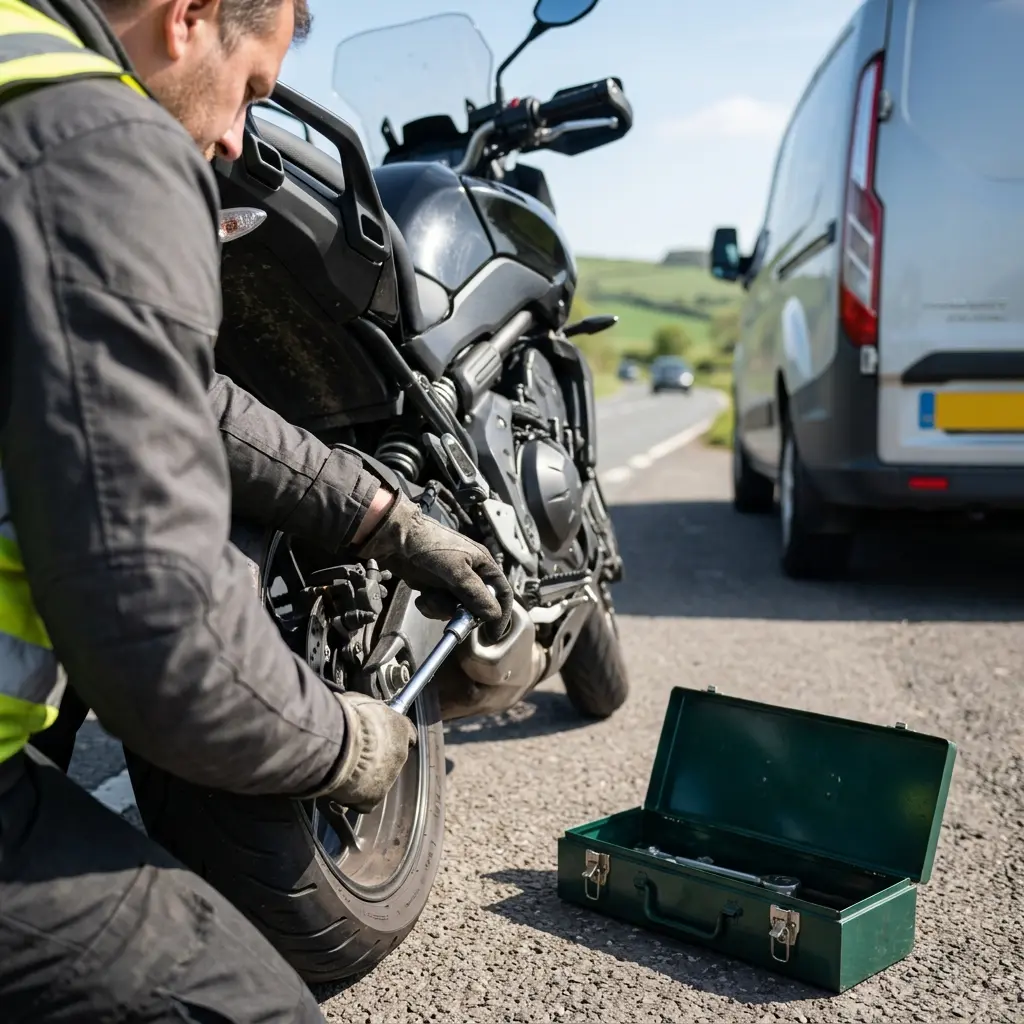 Quelle est la démarche de dépannage moto à Villejust