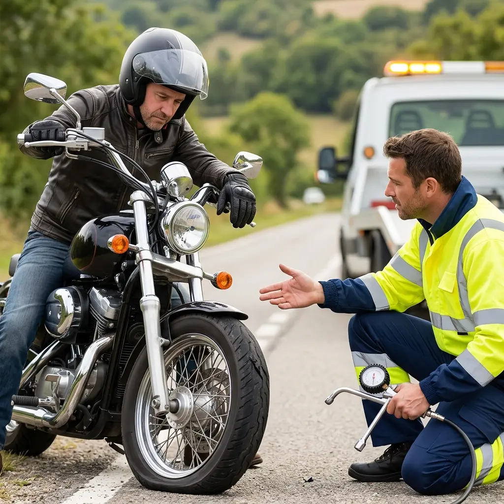 Une solution de dépannage moto transparente et efficace