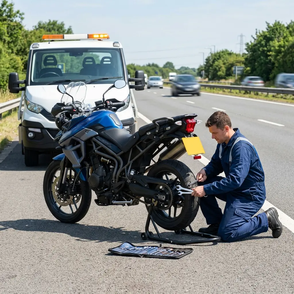 Une assistance moto sereine et professionnelle à votre service