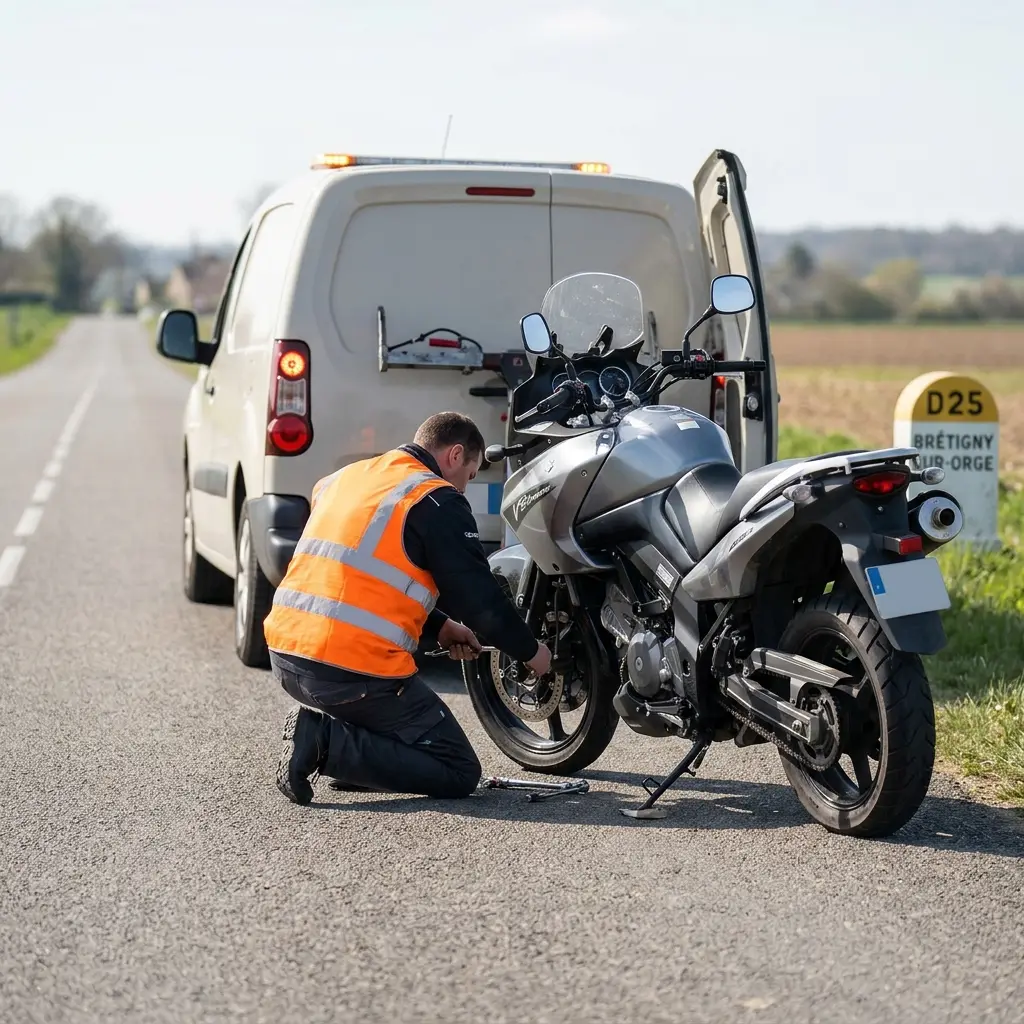 Les gestes essentiels pour sécuriser votre moto à Brétigny-sur-Orge